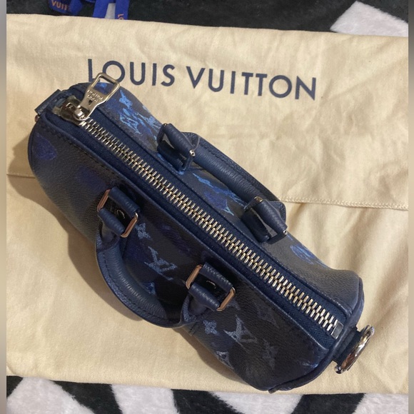 💯% Authentic Louis Vuitton Mini Keepall watercolor XS - Picture 8 of 9